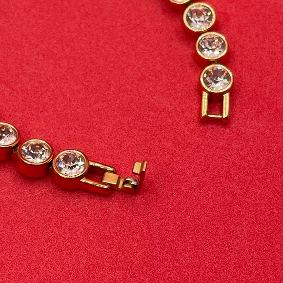 Touchstone Crystal Rose Gold Silk Ice Bracelet - Picture 6 of 9